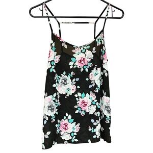 Divided H&M Floral Tank Top Size 8